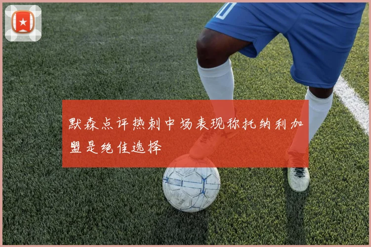 默森点评热刺中场表现称托纳利加盟是绝佳选择